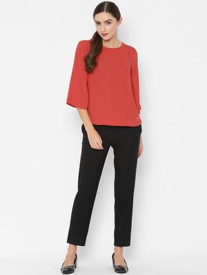 tie back boat neck top - 16761916 - Standard Image - 3