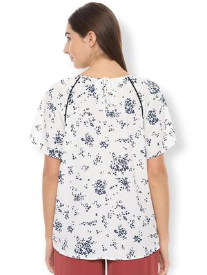 tie back neck raglan sleeved top - 16761922 - Standard Image - 2