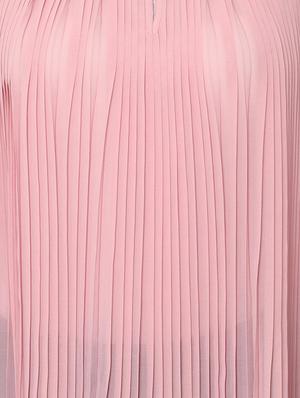 round neck pleated top - 16761931 - Standard Image - 4