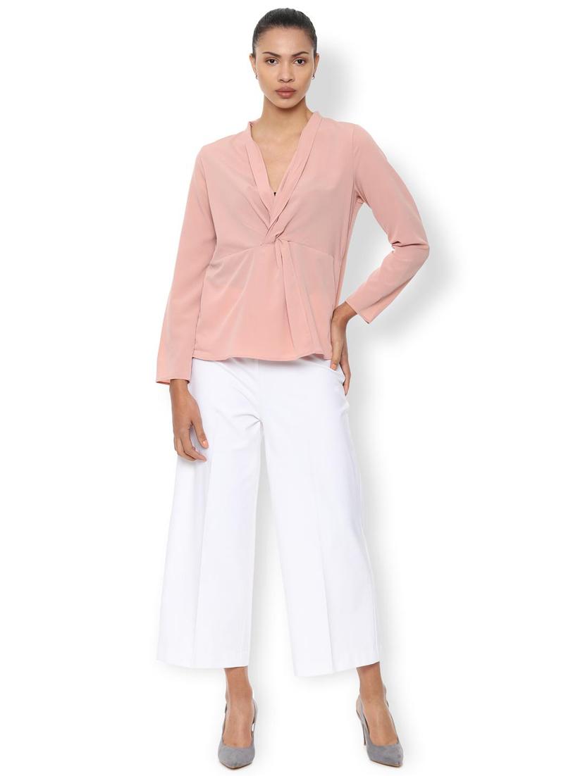 stylized neck solid top - 16761947 - Zoom Image - 3