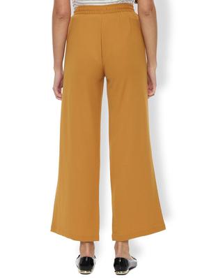high rise solid wide leg trouser - 16761974 - Standard Image - 2