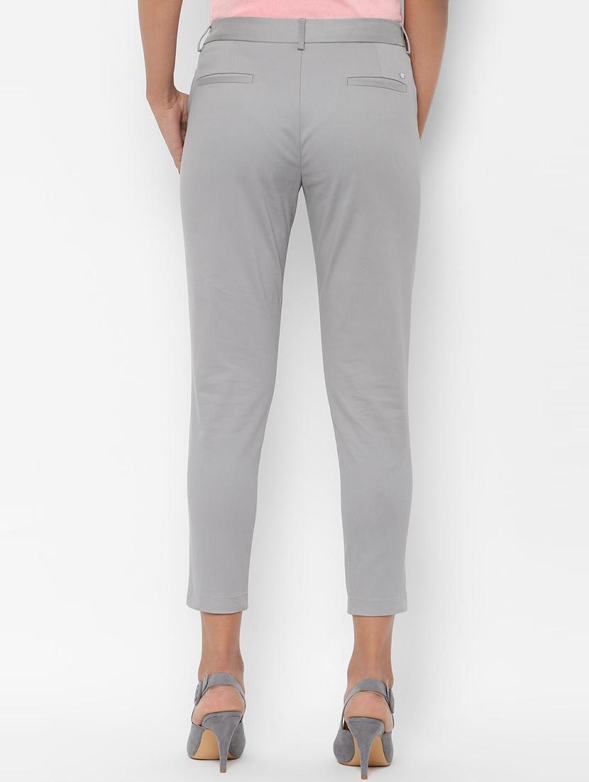 high rise flat front trousers trouser - 16761977 - Zoom Image - 2