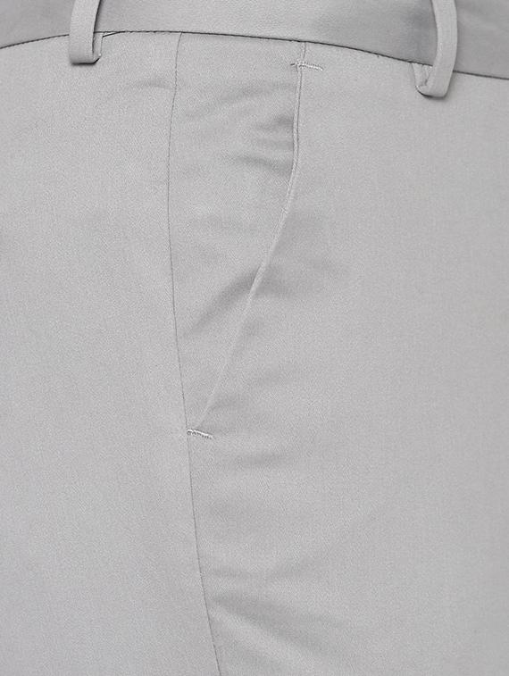 high rise flat front trousers trouser - 16761977 - Zoom Image - 4