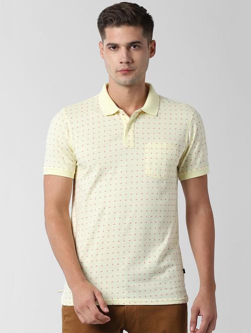 yellow printed t-shirt - 16762094 - Very Small Image - 1