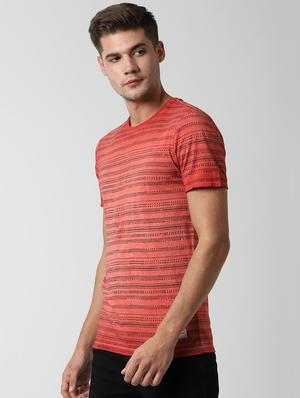 orange striped t-shirt - 16762148 - Standard Image - 2