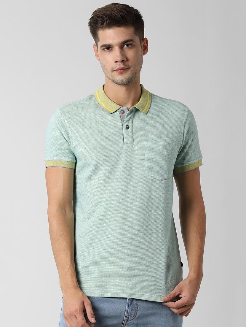 green self design t-shirt - 16762170 - Zoom Image - 1