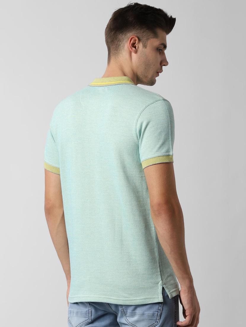 green self design t-shirt - 16762170 - Zoom Image - 3