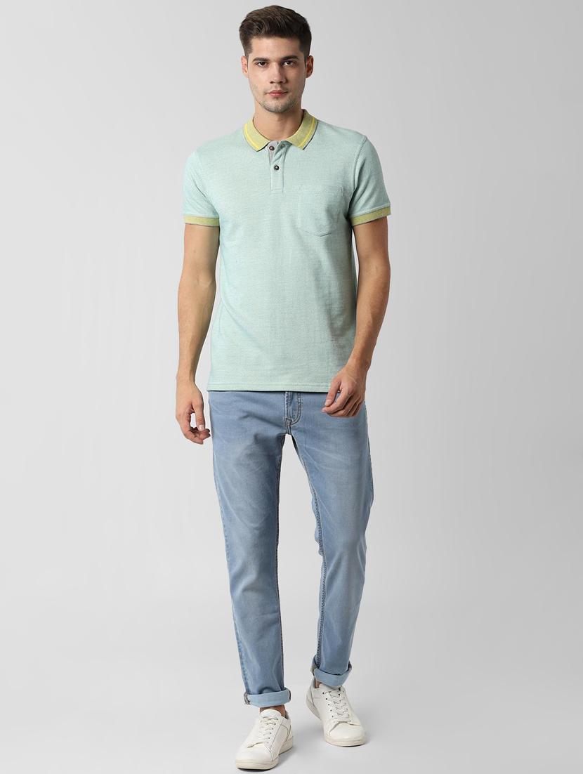 green self design t-shirt - 16762170 - Zoom Image - 4