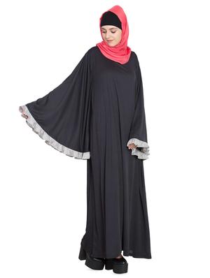 solid a-line cloaks & abaya - 16762322 - Standard Image - 2