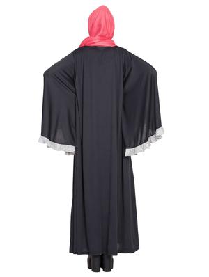 solid a-line cloaks & abaya - 16762322 - Standard Image - 3