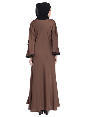 applique a-line cloaks & abaya - 16762330 - Standard Image - 3