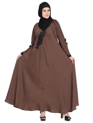 applique a-line cloaks & abaya - 16762330 - Standard Image - 4