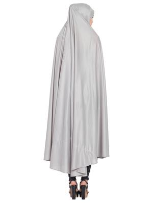 solid a-line abaya - 16762382 - Standard Image - 3
