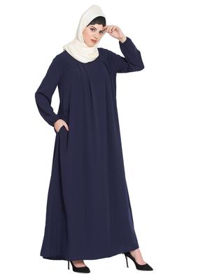 solid a-line cloaks & abaya - 16762409 - Standard Image - 2