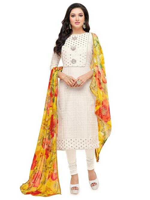 solid semi-stitched suit - 16762585 - Standard Image - 1