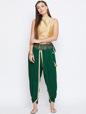solid detailed salwar - 16762631 - Standard Image - 4