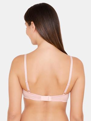 bow patch solid t-shirt bra - 16762811 - Standard Image - 2