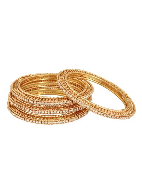 white gold tone metal bangle - 16762861 - Standard Image - 1