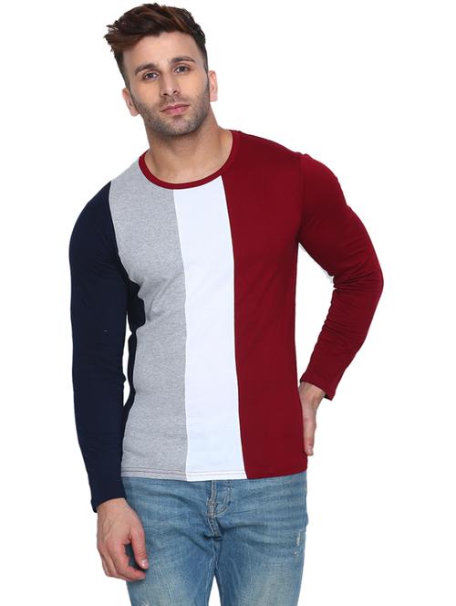 multi color block t-shirt - 16763083 - Very Small Image - 1