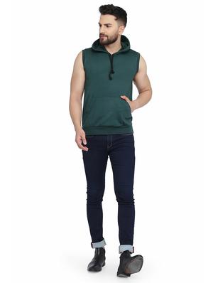 green solid sweatshirt - 16763208 - Standard Image - 4