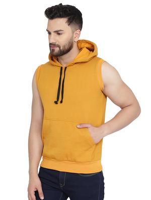 yellow solid sweatshirt - 16763212 - Standard Image - 2
