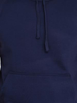 navy blue solid sweatshirt - 16763213 - Standard Image - 5