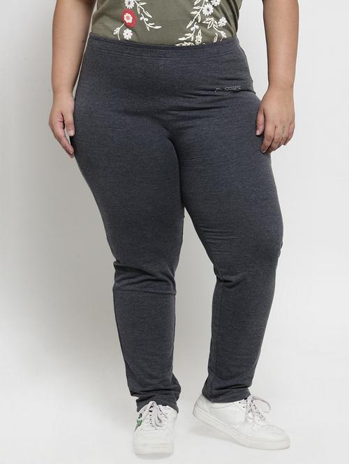 high rise plus track pant - 16763452 - Standard Image - 1
