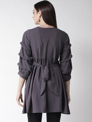tie back pearl embellished tunic - 16763470 - Standard Image - 3