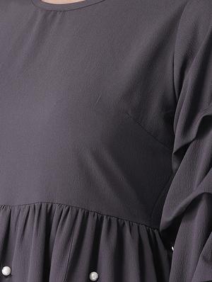 tie back pearl embellished tunic - 16763470 - Standard Image - 5