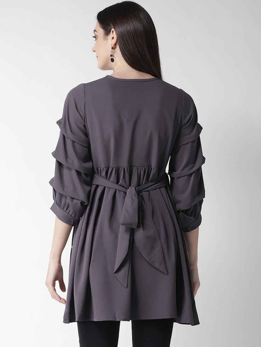 tie back pearl embellished tunic - 16763470 - Zoom Image - 3