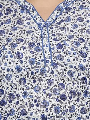 tie up sleeved floral top - 16763550 - Standard Image - 5