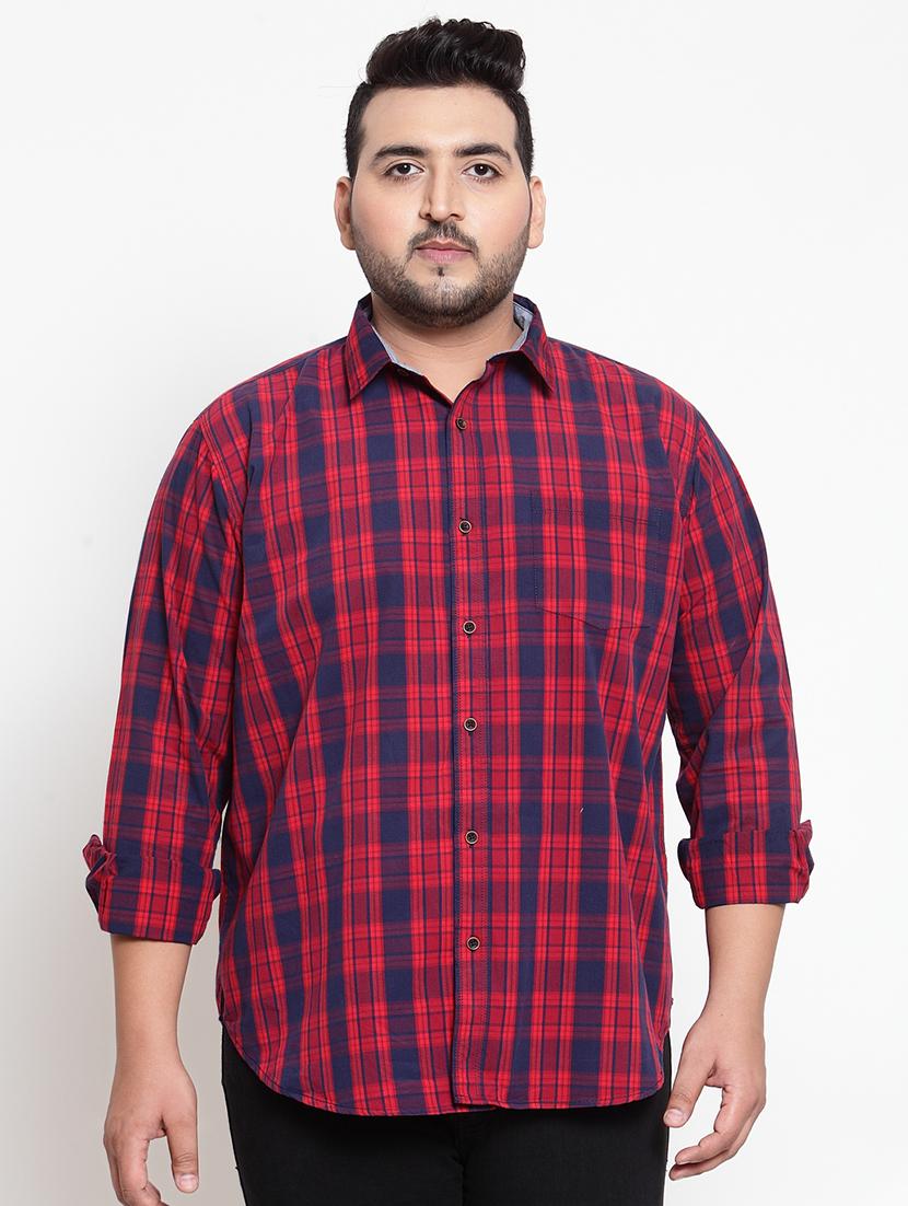 red checkered casual shirt - 16763622 - Zoom Image - 1