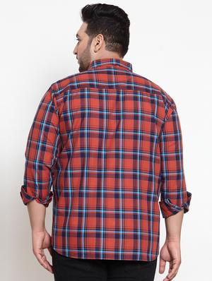 red checkered casual shirt - 16763628 - Standard Image - 3