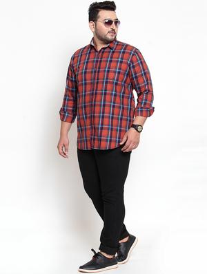 red checkered casual shirt - 16763628 - Standard Image - 4