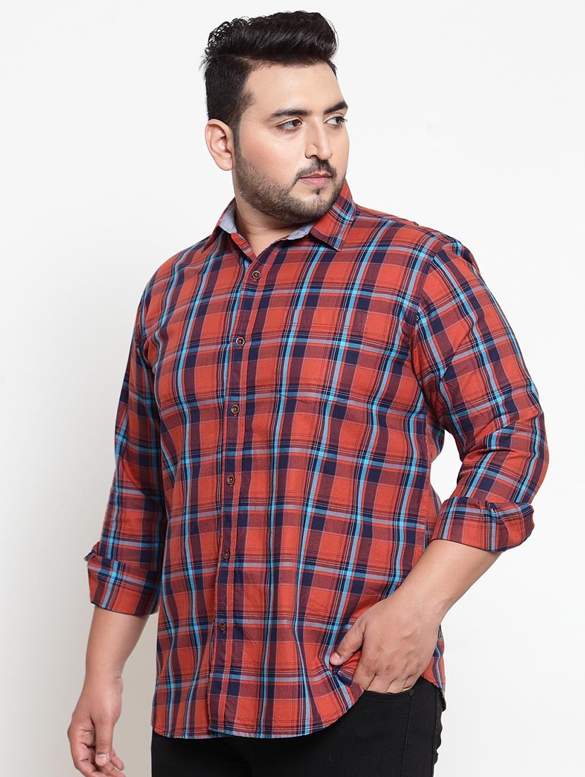 red checkered casual shirt - 16763628 - Zoom Image - 2