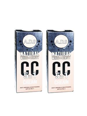 ads natural white skin beauty 5in1 cc cream-a1678-02 pack of 2 - 16763643 - Standard Image - 2
