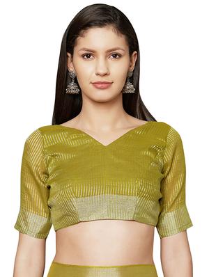 tassel detailed embroidered saree with blouse - 16763704 - Standard Image - 3