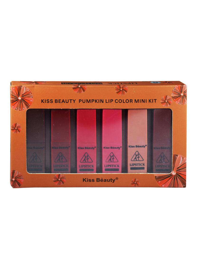 kiss beauty pumpkin matte mini kit lipstick - 16764074 - Zoom Image - 2