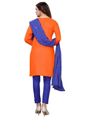 embroidered unstitched pant suit set - 16764085 - Standard Image - 2