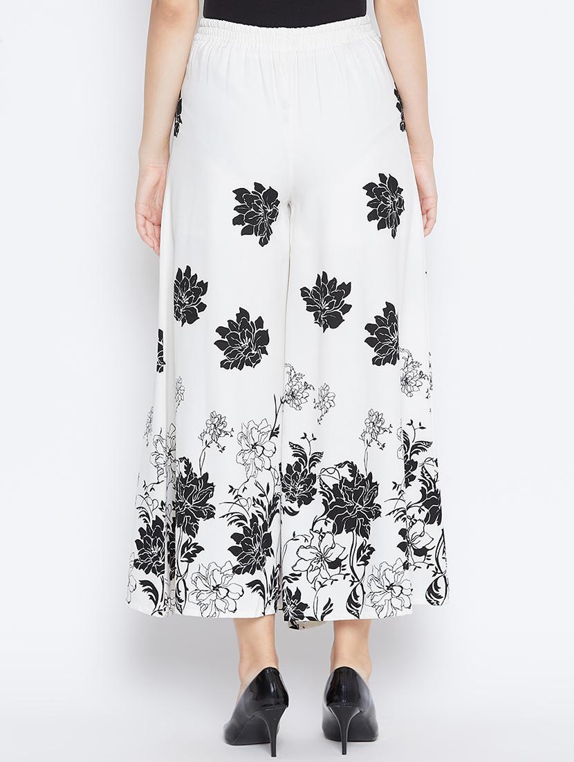 high rise floral palazzo - 16764102 - Zoom Image - 3