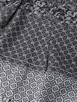 high rise printed straight palazzo - 16764105 - Standard Image - 4