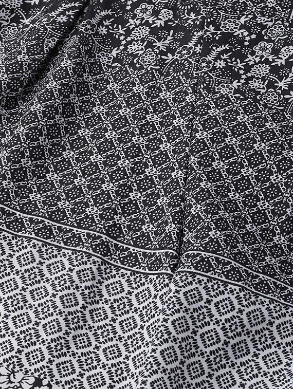 high rise printed straight palazzo - 16764105 - Zoom Image - 4