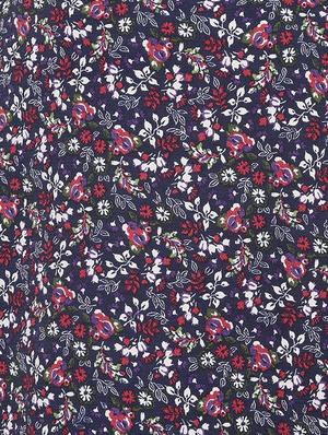 high rise floral a-line skirt - 16764116 - Standard Image - 4