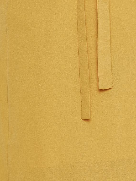 tie knot high slit skirt - 16764117 - Zoom Image - 4