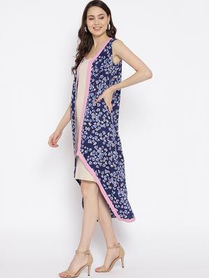 floral printed regular shrug - 16764122 - Standard Image - 2