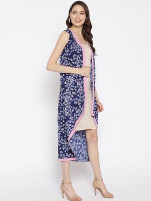 floral printed regular shrug - 16764122 - Standard Image - 3