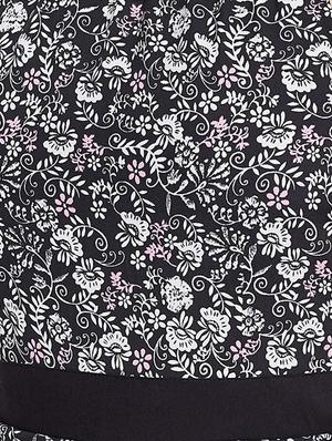 halter neck floral a-line dress - 16764125 - Standard Image - 3