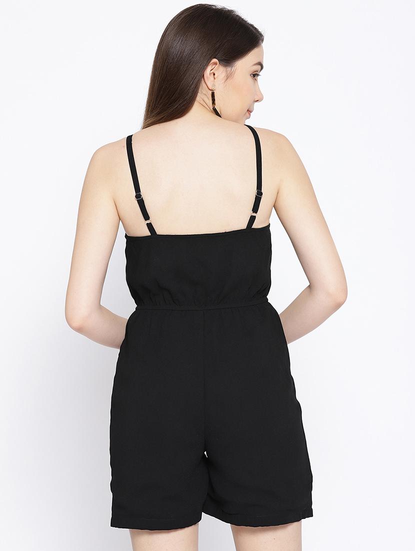 cami neck button up romper - 16764135 - Zoom Image - 3