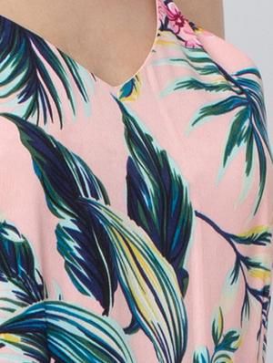 cami neck tropical jumpsuit - 16764141 - Standard Image - 5