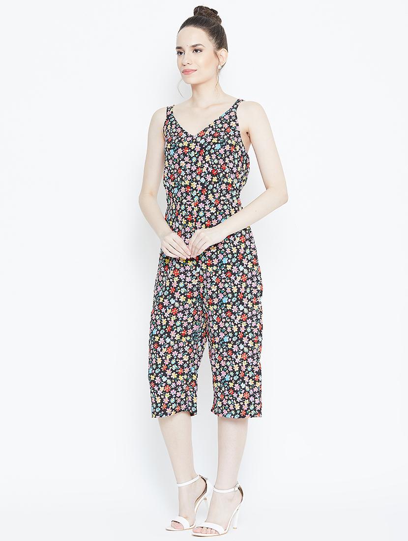 cami neck floral jumpsuit - 16764160 - Zoom Image - 2